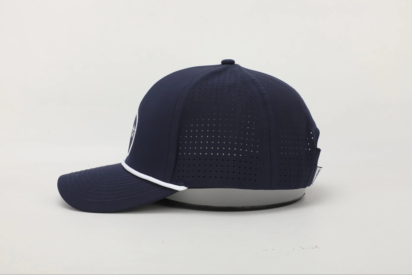 Bombs Away Perforated Golf Cap - Navy