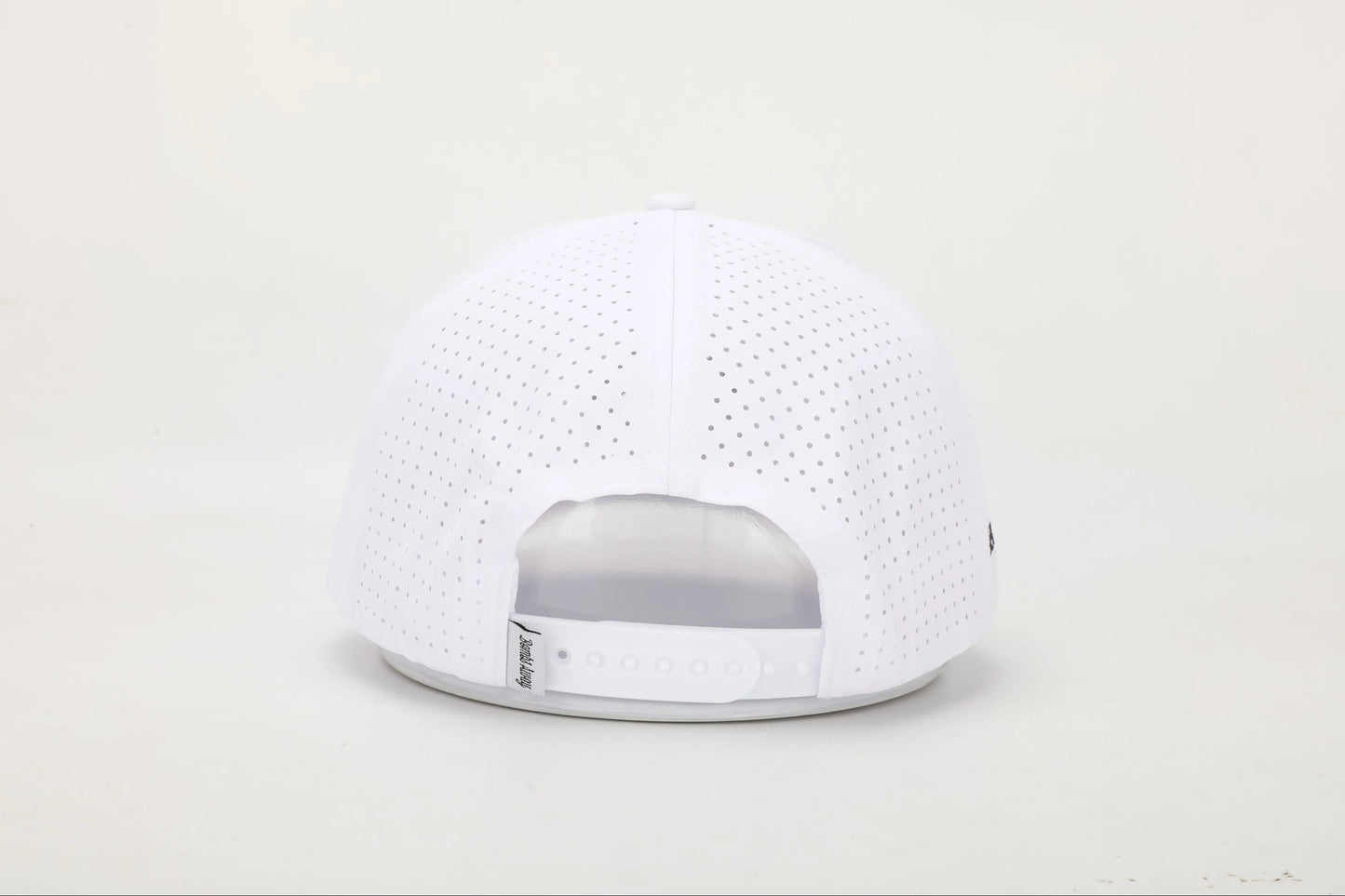 Bombs Away Perforated Golf Cap - White
