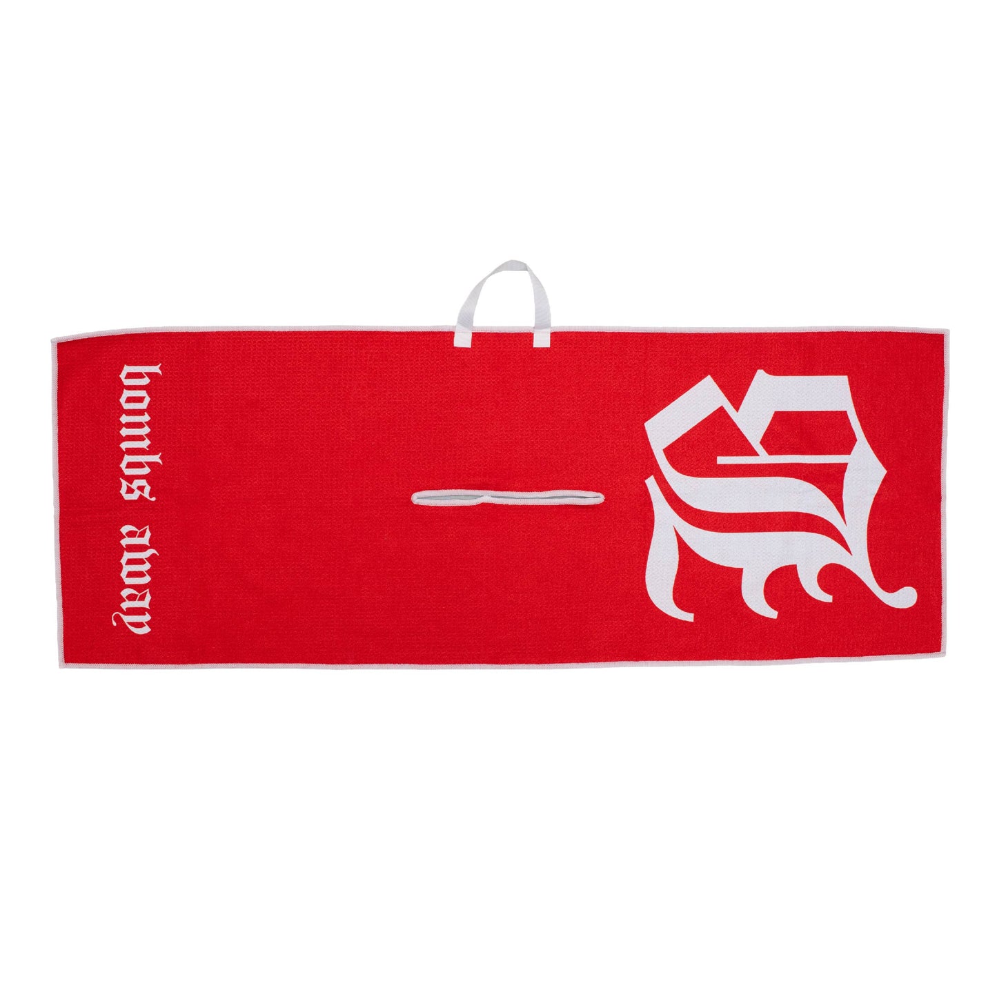 Royal tour towel - Red/White