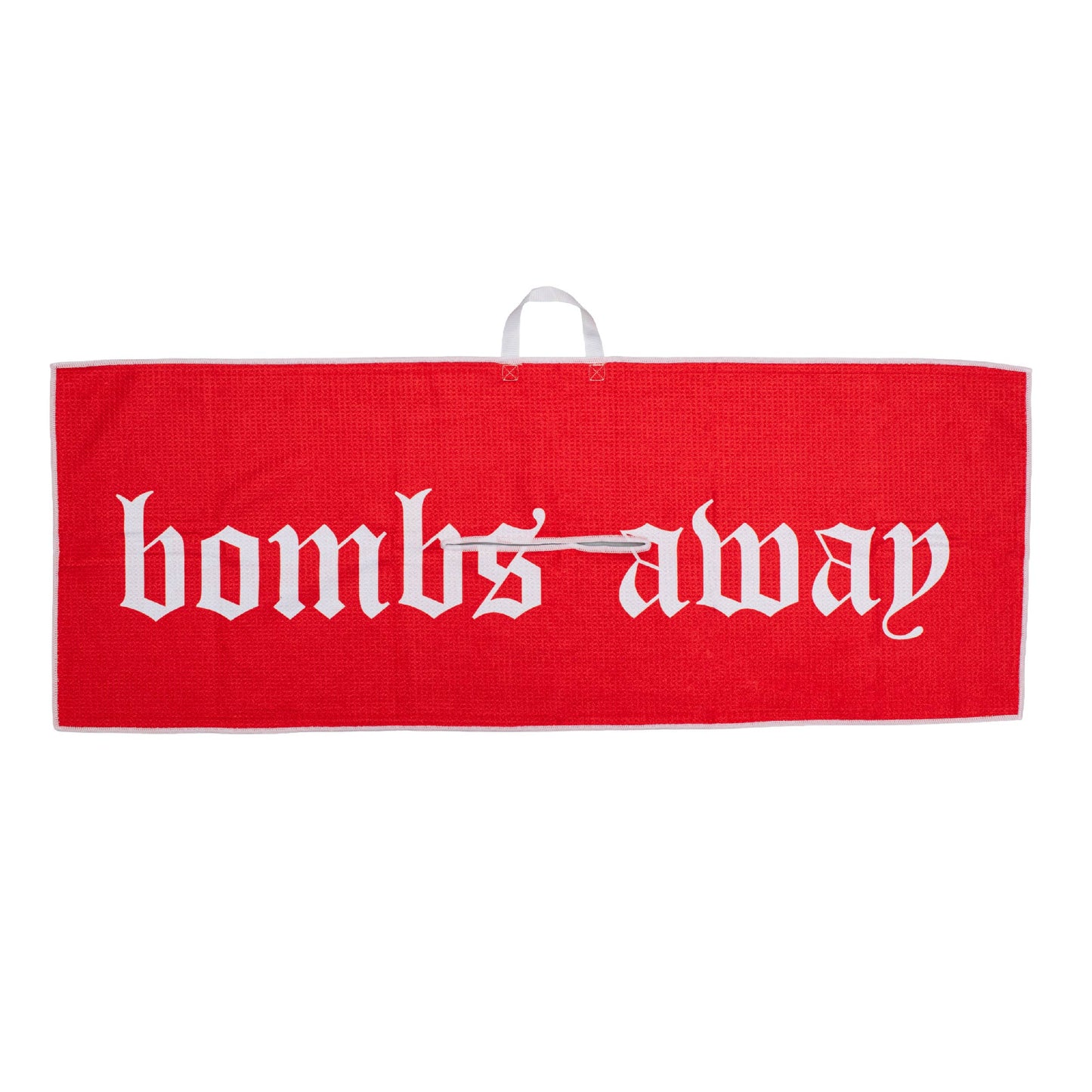 Royal tour towel - Red/White
