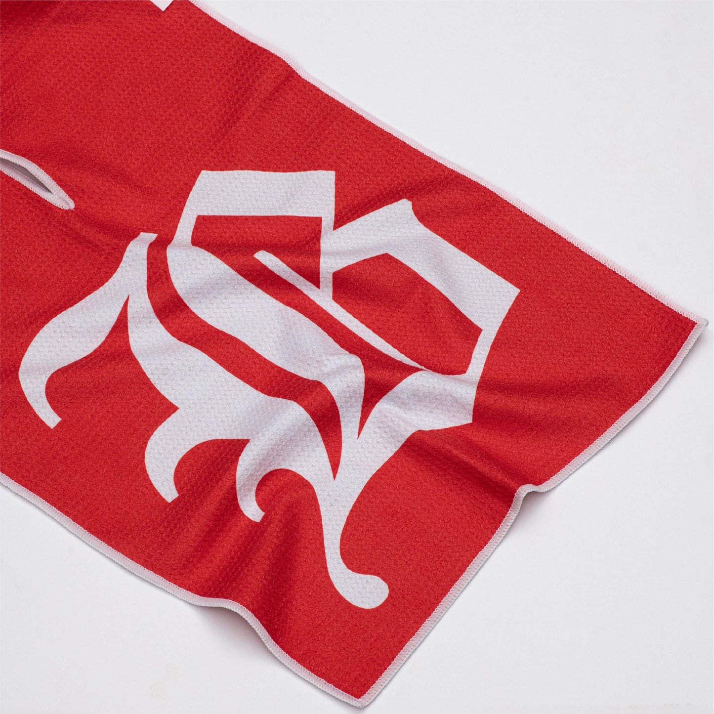 Royal tour towel - Red/White