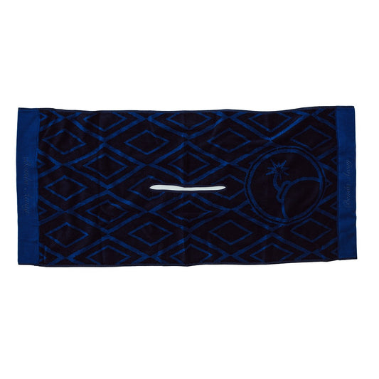 Large Blue Golf Towel