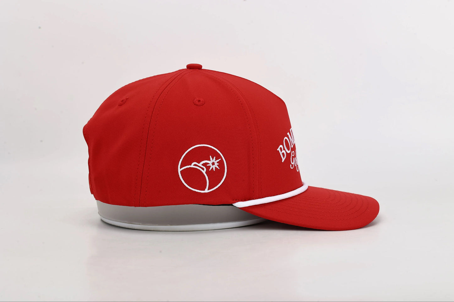 Bombs Away Rope Cap - Red