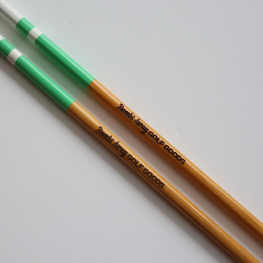 Classic alignment Sticks green/white