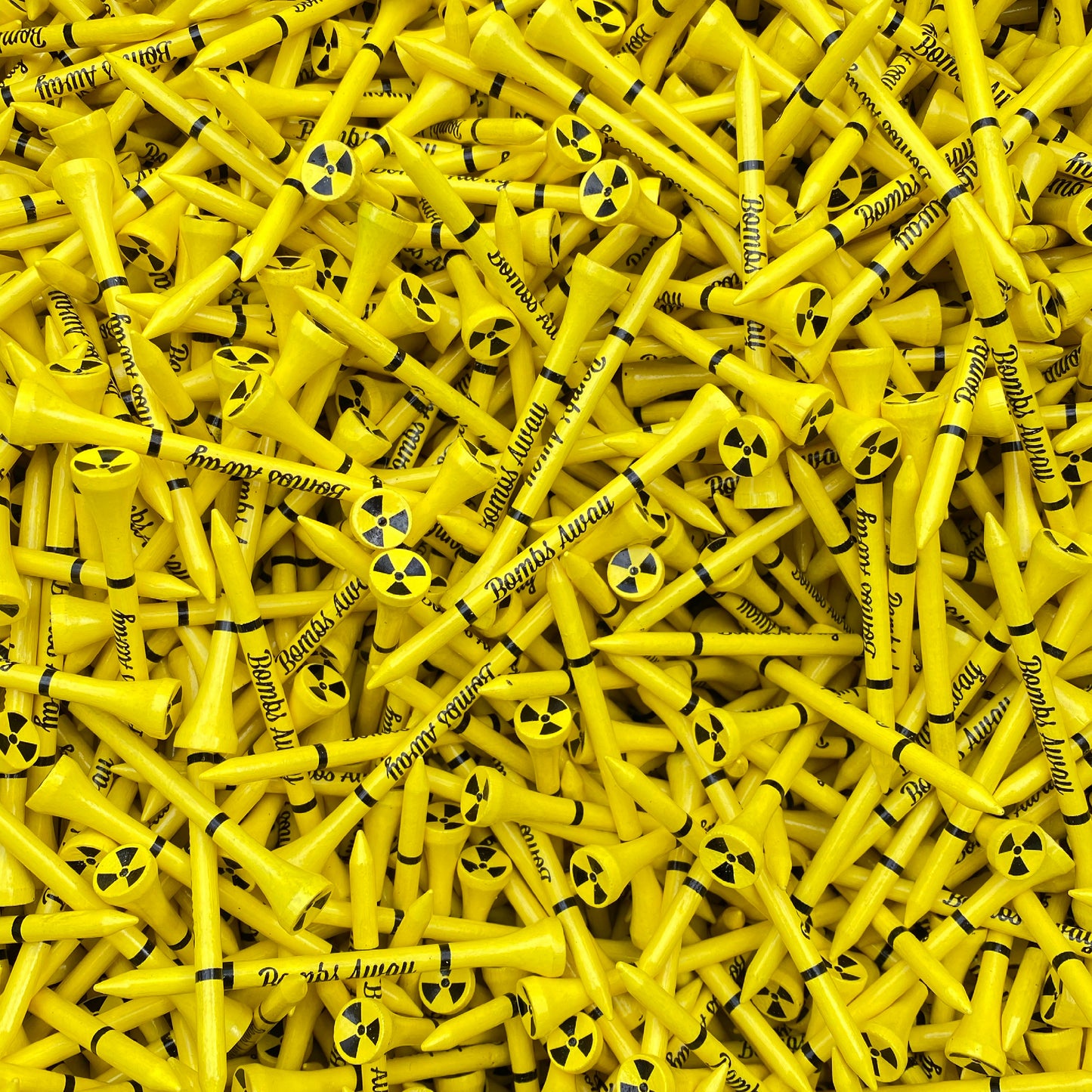 Nuclear Bamboo Golf Tees 54mm, 70mm, 83mm