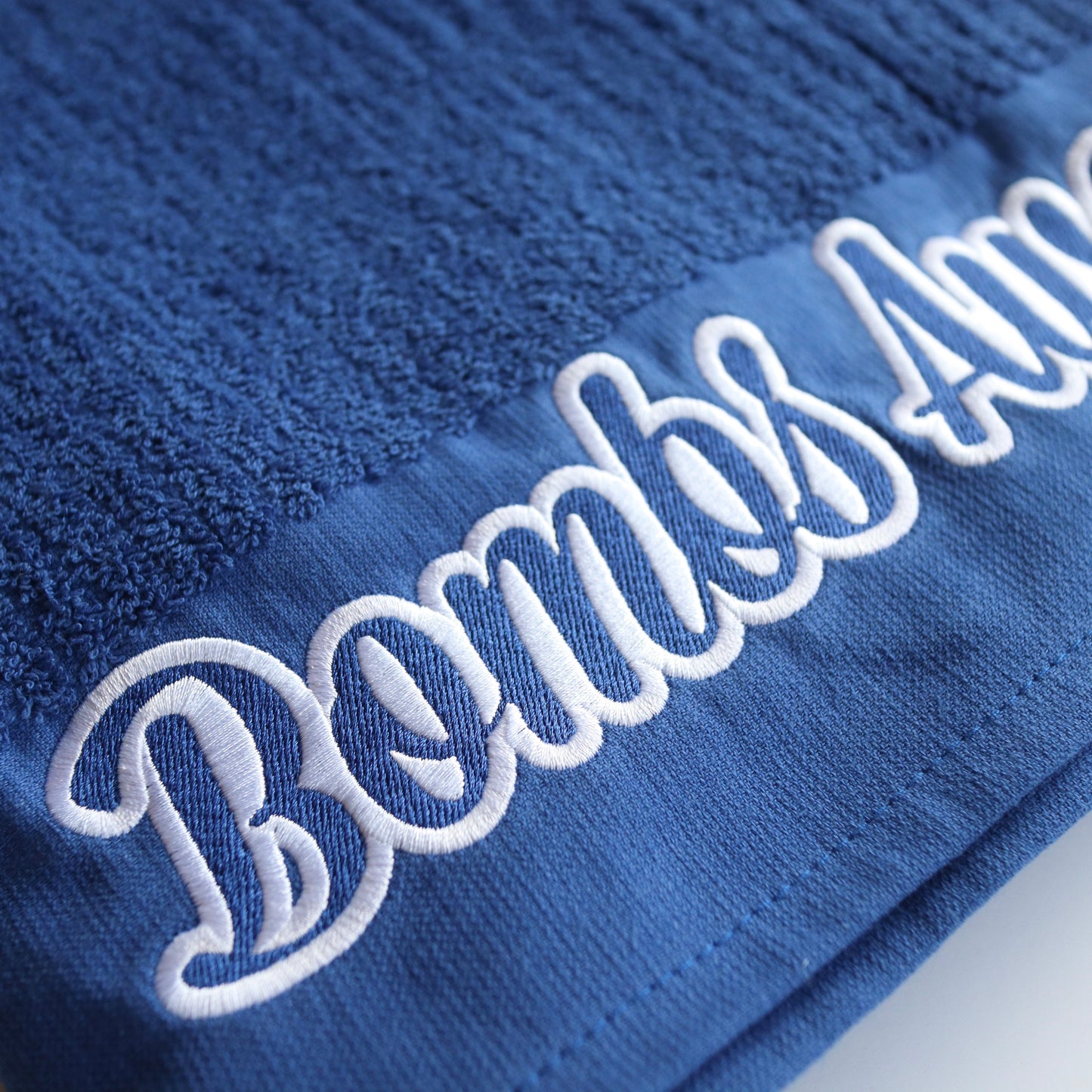 Blue/White Bombs Away Caddy Golf Towel