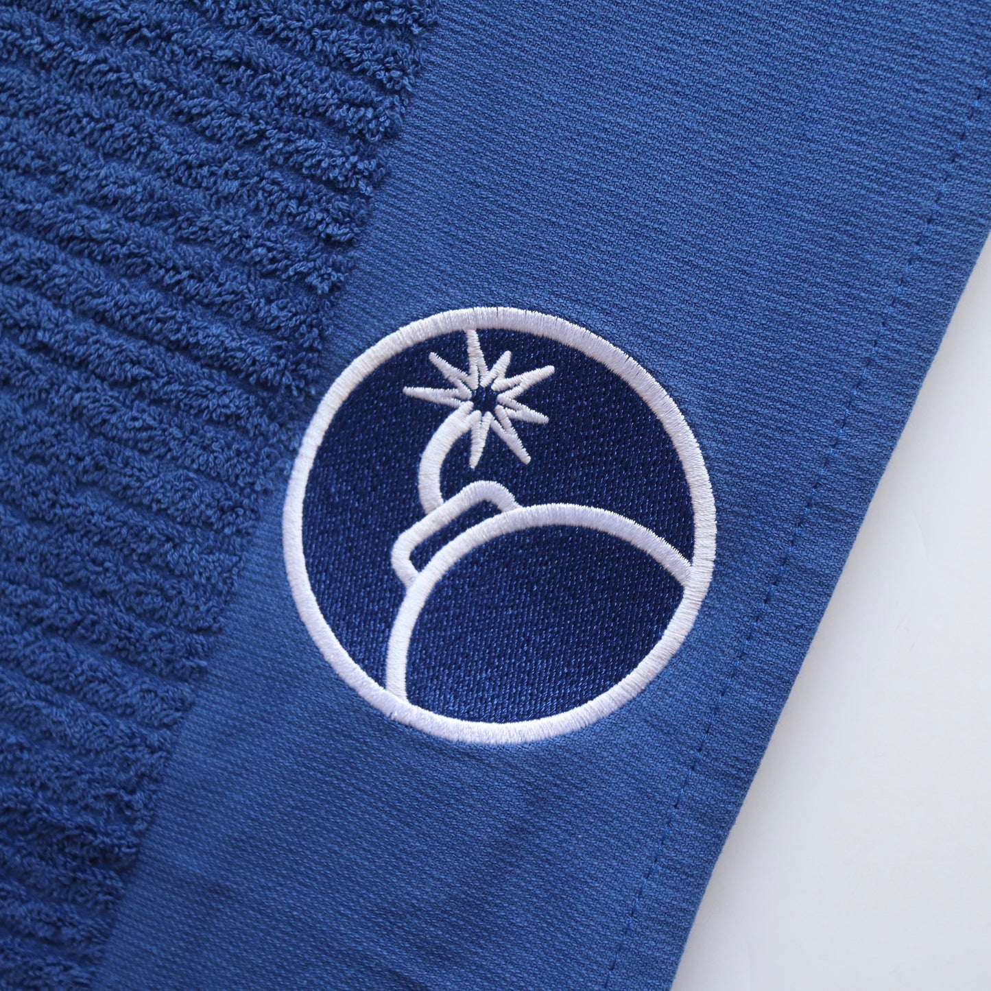 Blue/White Bombs Away Caddy Golf Towel