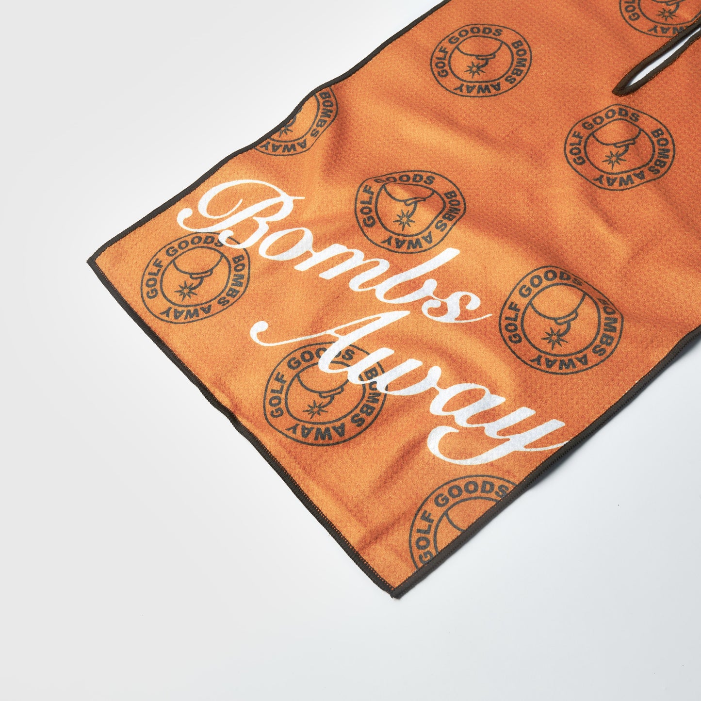 Stealth Fluoro Orange Tour Golf Towel