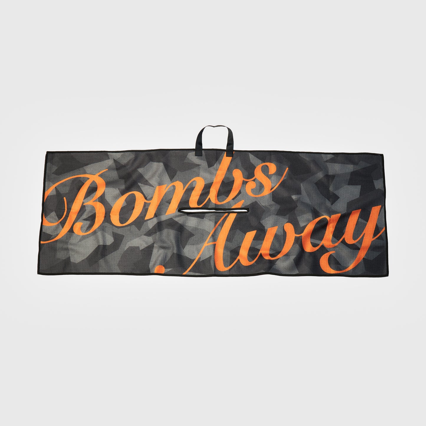 Stealth Fluoro Orange Tour Golf Towel