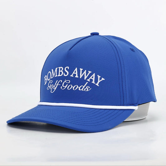 Bombs Away rope cap - Cobalt blue