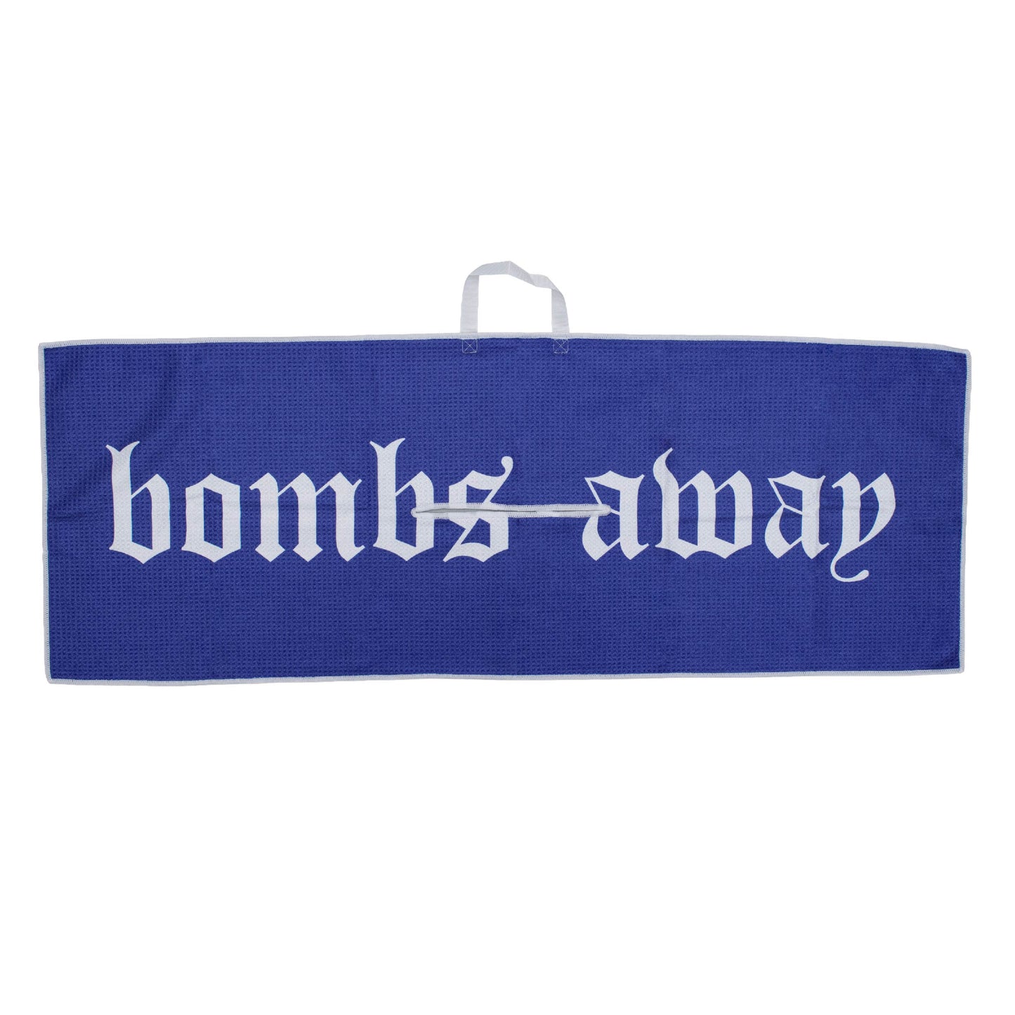 Royal tour towel - Blue/White