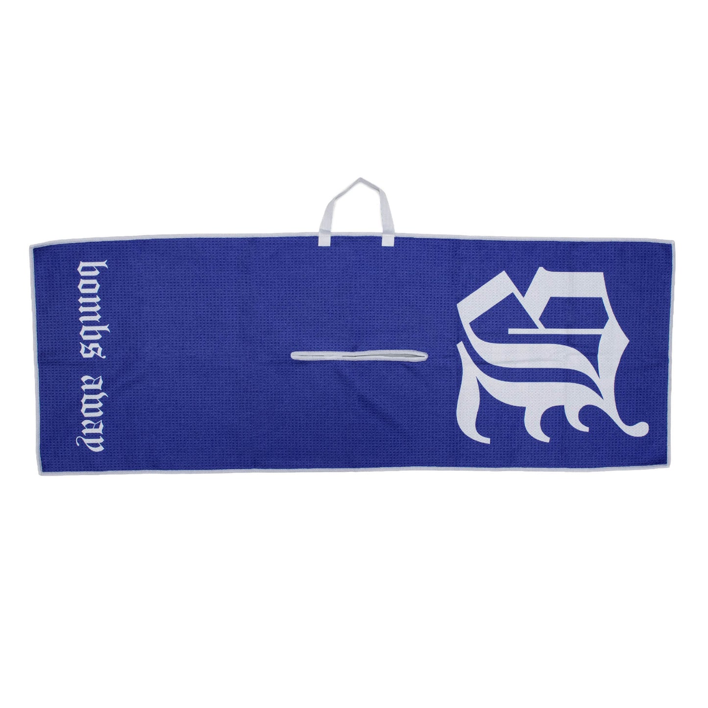 Royal tour towel - Blue/White