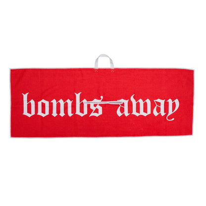 Royal tour towel - Red/White