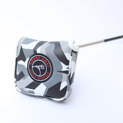 Mallet putter headcover