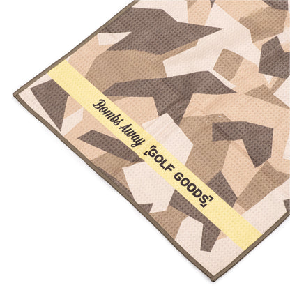 Desert Camo Tour Golf Towel