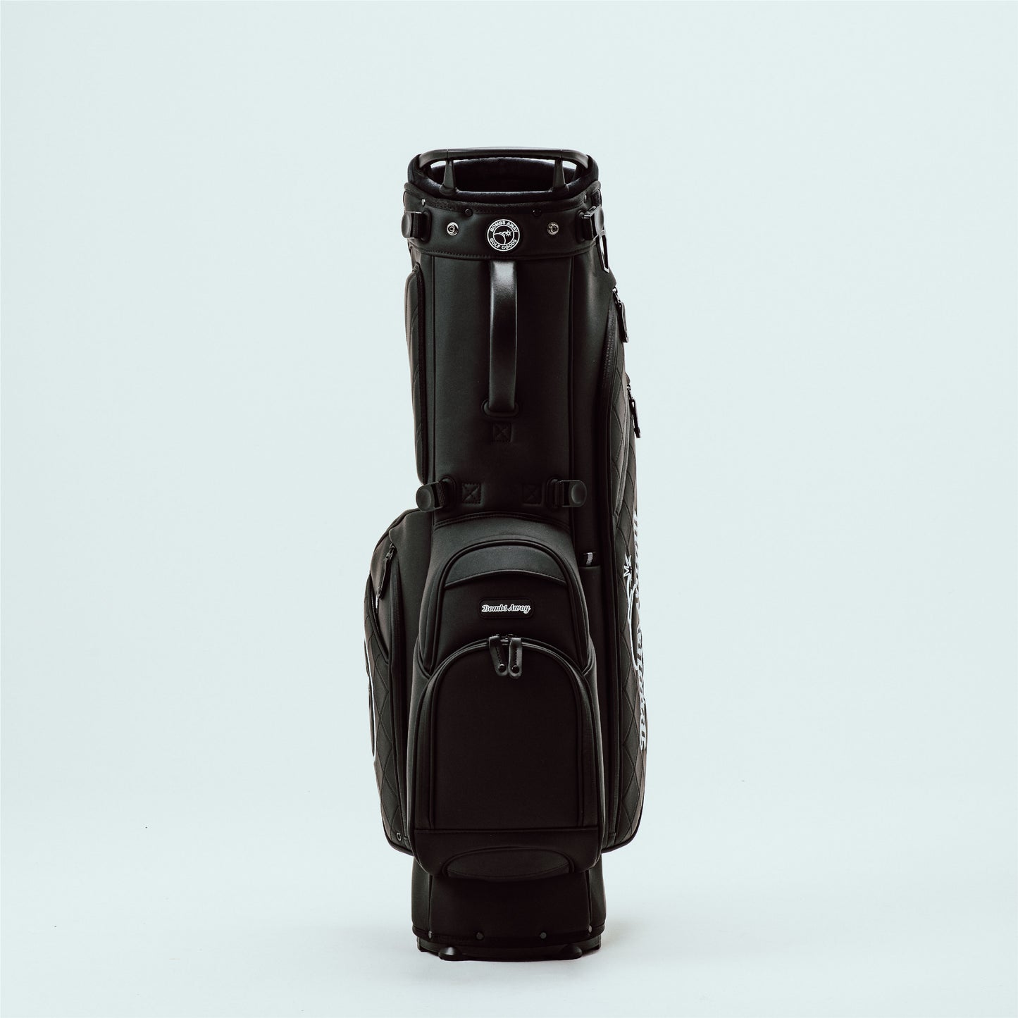 Leather golf stand bag