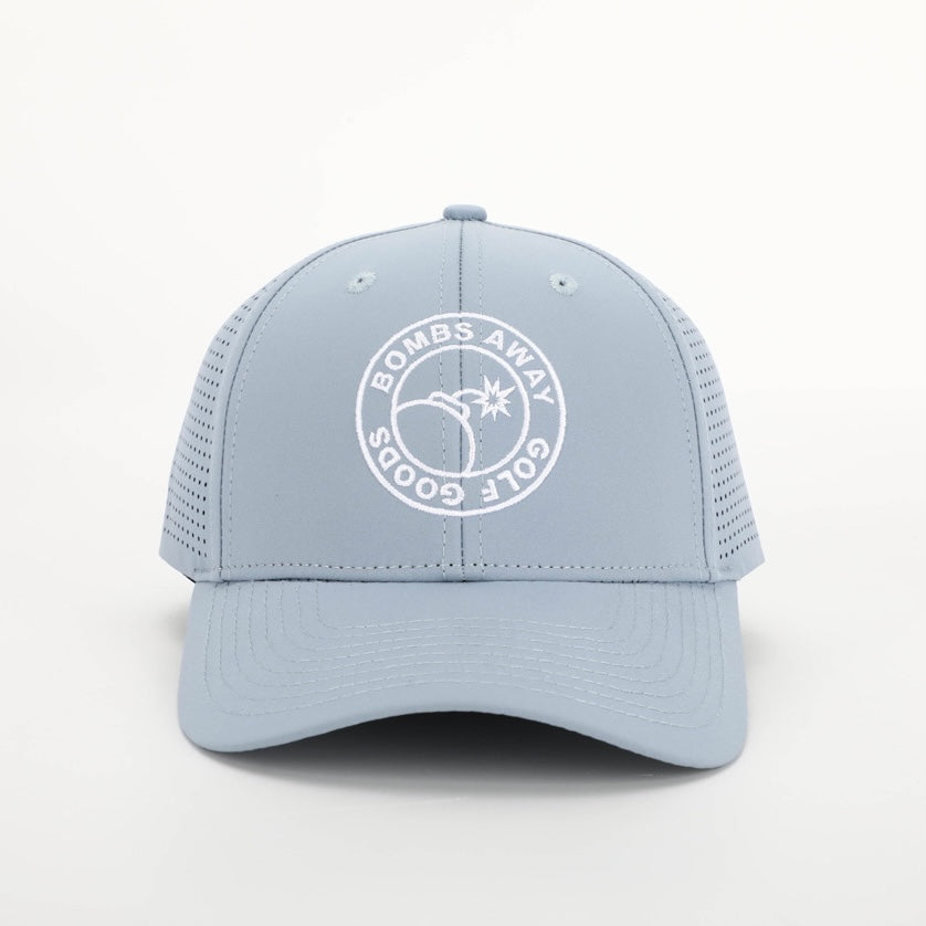 perforated golf cap